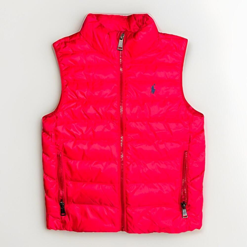 Polo Ralph Lauren - Red Puffer Vest - Boys Size 6
